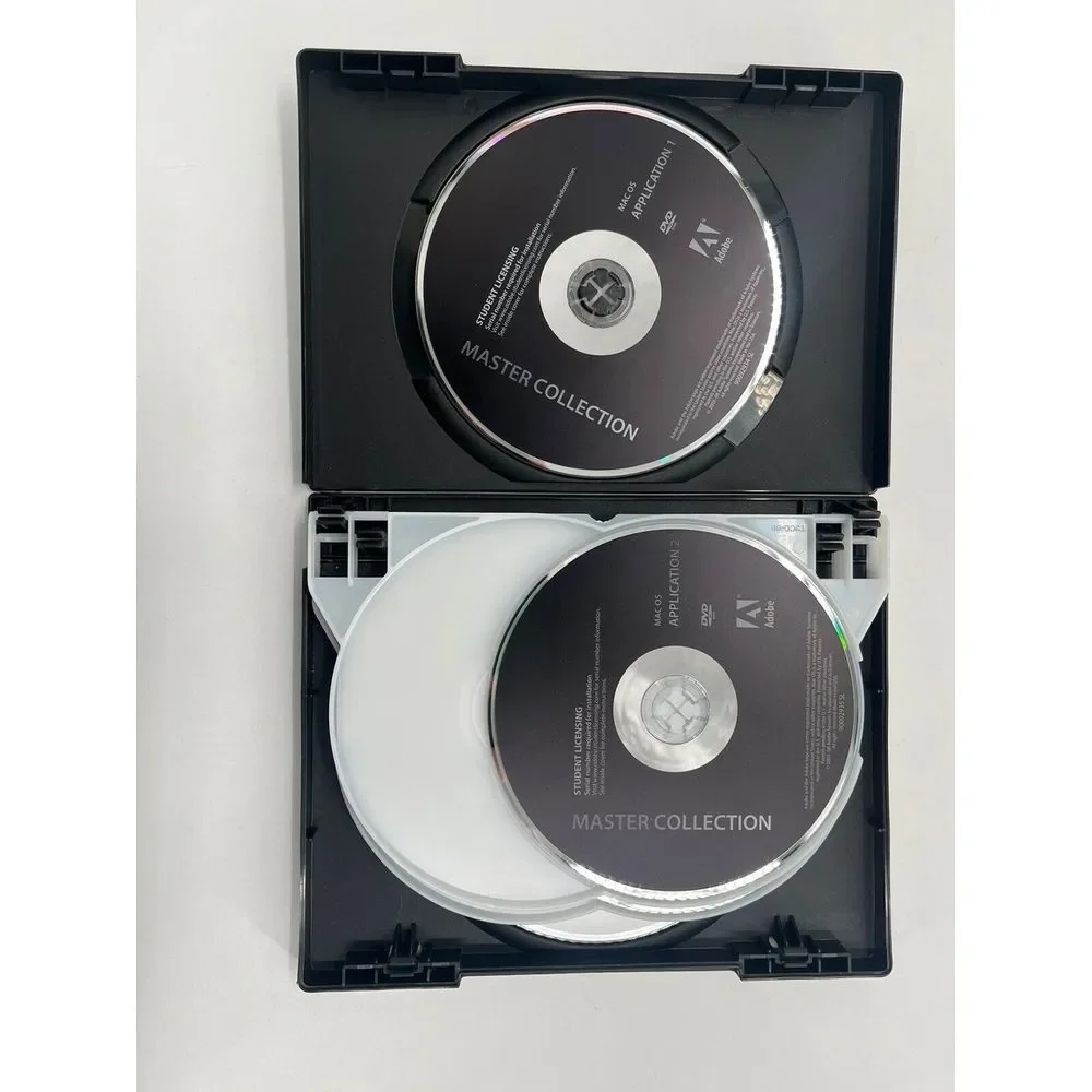 Adobe CreativeSuite 4 Master Collection Student w/‎ Serial Number MAC OS